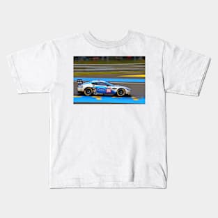 Aston Martin V8 Vantage 24 Hours of Le Mans 2016 Kids T-Shirt